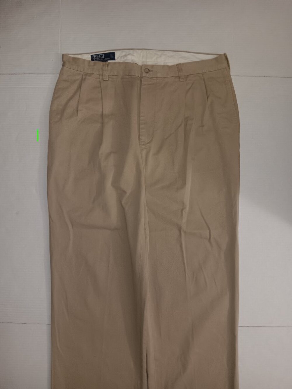 POLO RALPH LAUREN HAMMOND CUFFED HEM KHAKI PANTS - Picture 13 of 13